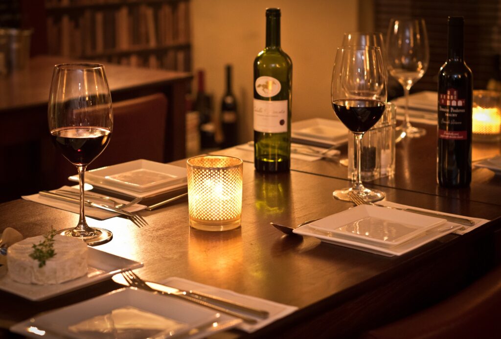 restaurant masă